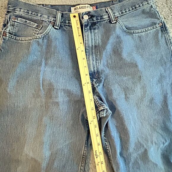 Levis Mens 550 Relaxed Fit Jeans Size 38x30 Measures 36 X 281/2 Workwear Dadcore - Picture 12 of 16
